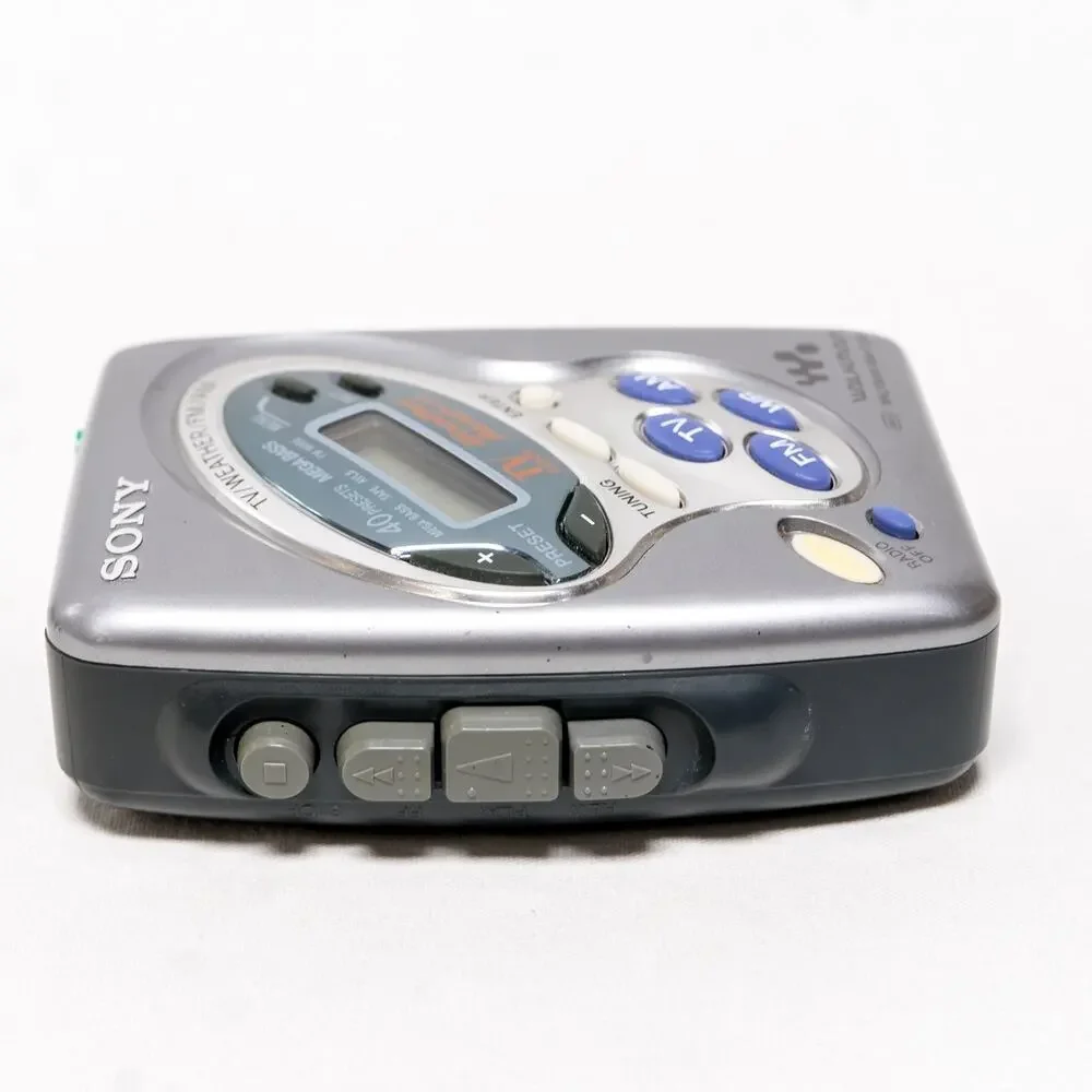 Sony Walkman WM-FX281 AM FM Weather Band Cassette Player Tested Works Clean EUC